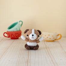 Load image into Gallery viewer, Puppy Tea Party | PDF Crochet Pattern - AiraliDesign