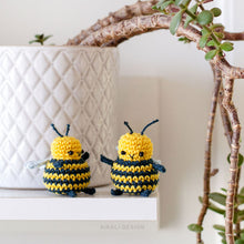 Load image into Gallery viewer, BB the Amigurumi Bee | PDF Crochet Pattern