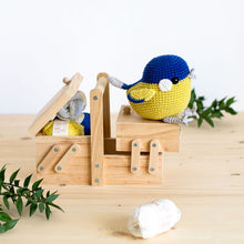 Load image into Gallery viewer, Ted the Amigurumi Red Robin | PDF Crochet Pattern