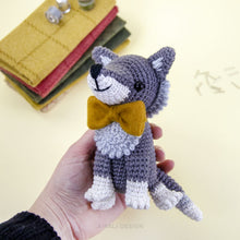 Load image into Gallery viewer, Italo the Amigurumi Wolf | PDF Crochet Pattern