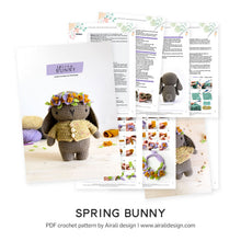 Load image into Gallery viewer, Amigurumi Spring Bunny | PDF Crochet Pattern