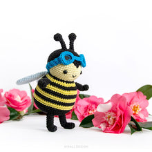 Load image into Gallery viewer, Zeno the Amigurumi Bumblebee | PDF Crochet Pattern