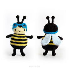 Load image into Gallery viewer, Zeno the Amigurumi Bumblebee | PDF Crochet Pattern