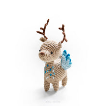 Load image into Gallery viewer, Little Peryton Amigurumi | Fantasy Mythological Creature | PDF Crochet Pattern