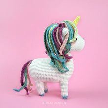 Load image into Gallery viewer, Marla the Amigurumi Unicorn | PDF Crochet Pattern
