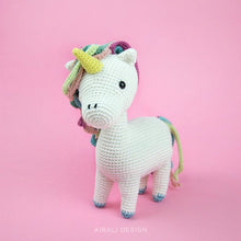 Load image into Gallery viewer, Marla the Amigurumi Unicorn | PDF Crochet Pattern