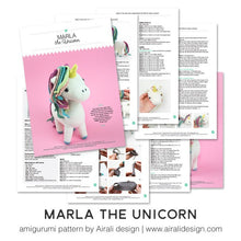 Load image into Gallery viewer, Marla the Amigurumi Unicorn | PDF Crochet Pattern