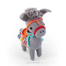 Load image into Gallery viewer, Pedro the Amigurumi Donkey | PDF Crochet Pattern