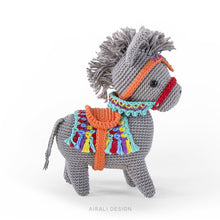 Load image into Gallery viewer, Pedro the Amigurumi Donkey | PDF Crochet Pattern