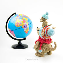 Load image into Gallery viewer, Bea and Miki Amigurumi Kangaroos | PDF Crochet Pattern
