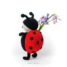 Load image into Gallery viewer, Carlotta the Amigurumi Ladybug | PDF Crochet Pattern