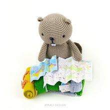 Load image into Gallery viewer, Lenny the Amigurumi Beaver | PDF Crochet Pattern