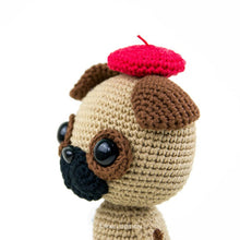 Load image into Gallery viewer, Albert the Amigurumi Pug | PDF Crochet Pattern