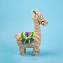 Load image into Gallery viewer, Lonzo the Amigurumi Llama | PDF Crochet Pattern