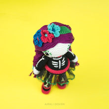 Load image into Gallery viewer, Sugar Skull Amigurumi Mexican Doll | PDF Crochet Pattern