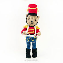 Load image into Gallery viewer, Nutcracker Amigurumi Bear | PDF Crochet Pattern