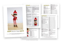Load image into Gallery viewer, Santa's Helper Amigurumi Elf | PDF Crochet Pattern