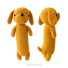 Load image into Gallery viewer, Super Sausage the Amigurumi Superhero | PDF Crochet Pattern