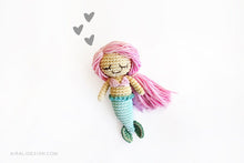 Load image into Gallery viewer, Sandrine the Little Amigurumi Mermaid | PDF Crochet Pattern