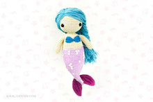 Load image into Gallery viewer, Sandra the Amigurumi Mermaid | PDF Crochet Pattern