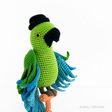 Load image into Gallery viewer, Carlo the Amigurumi Parrot | PDF Crochet Pattern
