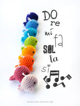 Load image into Gallery viewer, Little Whale | PDF Amigurumi Pattern | Crochet Rainbow