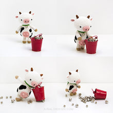 Load image into Gallery viewer, Mariella the Amigurumi Cow | PDF Crochet Pattern