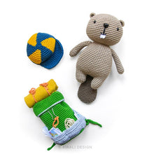 Load image into Gallery viewer, Lenny the Amigurumi Beaver | PDF Crochet Pattern