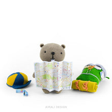 Load image into Gallery viewer, Lenny the Amigurumi Beaver | PDF Crochet Pattern