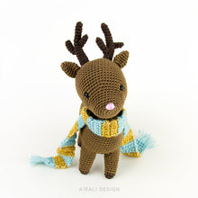 Load image into Gallery viewer, Noel the Amigurumi Reindeer | PDF Crochet Pattern
