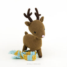 Load image into Gallery viewer, Noel the Amigurumi Reindeer | PDF Crochet Pattern