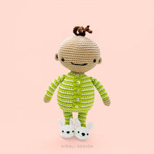 Load image into Gallery viewer, Baby Amigurumi in Pajama | PDF Crochet Pattern