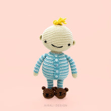 Load image into Gallery viewer, Baby Amigurumi in Pajama | PDF Crochet Pattern