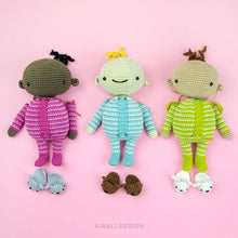 Load image into Gallery viewer, Baby Amigurumi in Pajama | PDF Crochet Pattern