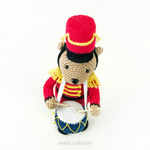 Load image into Gallery viewer, Nutcracker Amigurumi Bear | PDF Crochet Pattern