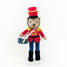 Load image into Gallery viewer, Nutcracker Amigurumi Bear | PDF Crochet Pattern