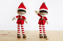 Load image into Gallery viewer, Santa's Helper Amigurumi Elf | PDF Crochet Pattern