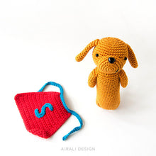Load image into Gallery viewer, Super Sausage the Amigurumi Superhero | PDF Crochet Pattern