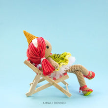 Load image into Gallery viewer, Lorena the Ice-cream Amigurumi Doll | PDF Crochet Pattern