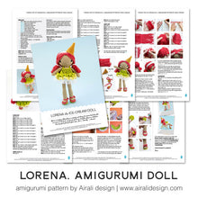 Load image into Gallery viewer, Lorena the Ice-cream Amigurumi Doll | PDF Crochet Pattern