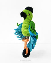 Load image into Gallery viewer, Carlo the Amigurumi Parrot | PDF Crochet Pattern