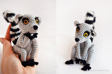 Load image into Gallery viewer, Sartù the Amigurumi Lemur | PDF Crochet Pattern