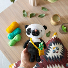Load image into Gallery viewer, Paci the Amigurumi Panda | PDF Crochet Pattern