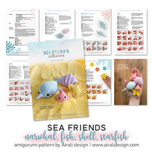 Load image into Gallery viewer, Amigurumi Sea Friends | PDF Crochet Pattern