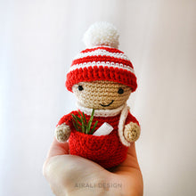 Load image into Gallery viewer, Christmas Elf Amigurumi | PDF Crochet Pattern