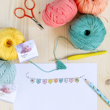 Load image into Gallery viewer, Crochet Bunting | PDF Crochet Pattern
