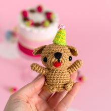 Load image into Gallery viewer, A Puppy in a Cake | PDF Crochet Pattern - AiraliDesign
