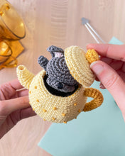 Load image into Gallery viewer, A Puppy in a Teapot | PDF Crochet Pattern - AiraliDesign
