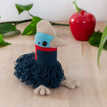 Load image into Gallery viewer, Apple the Cassowary | PDF Crochet Pattern - AiraliDesign
