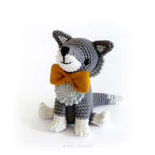 Load image into Gallery viewer, Italo the Amigurumi Wolf | PDF Crochet Pattern
